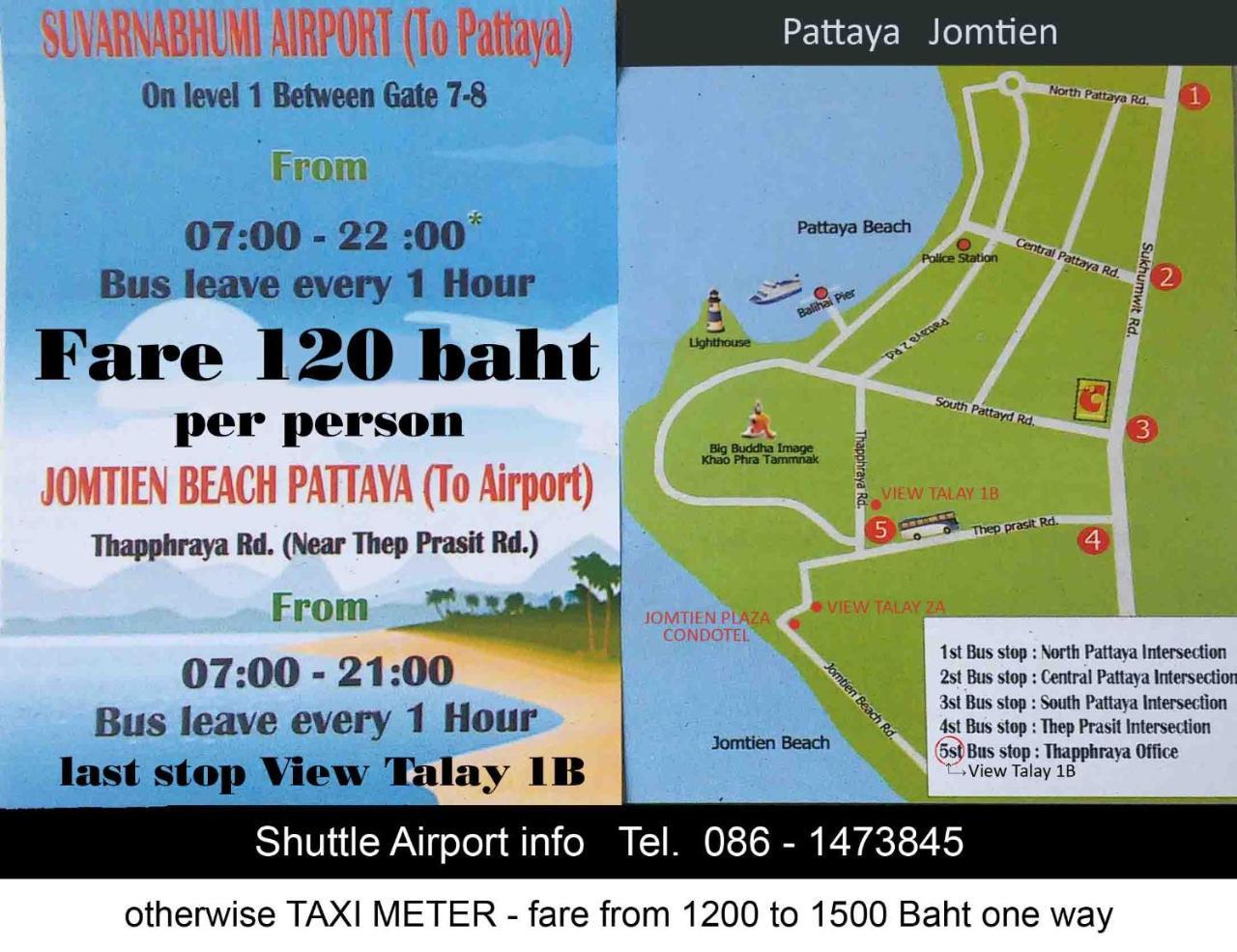 B&B View Talay 1 Jomtien Pattaja Kültér fotó